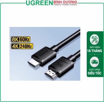 Cáp dữ liệu VIDEO HDMI HD175  8K dài 5M Ugreen (45434)